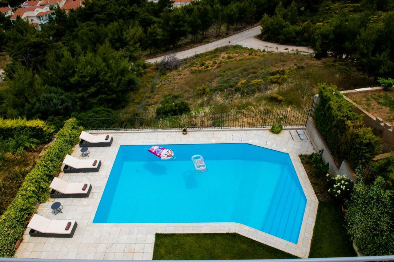 Villa Olympia VIP Dhráfi Esterno foto