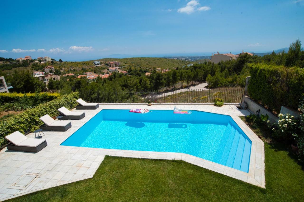 Villa Olympia VIP Dhráfi Esterno foto